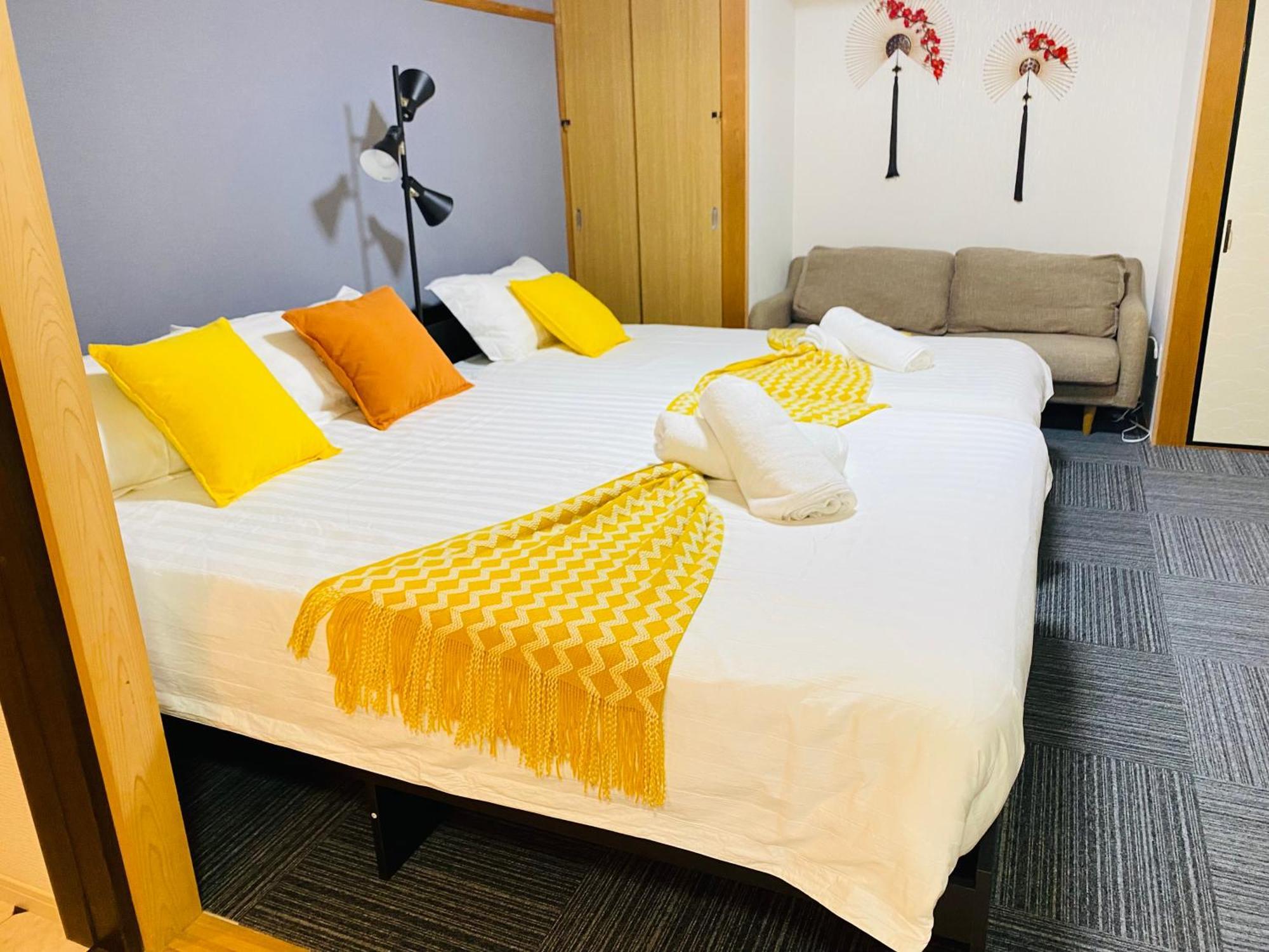大阪民宿梅田淀川花b套 Appartement